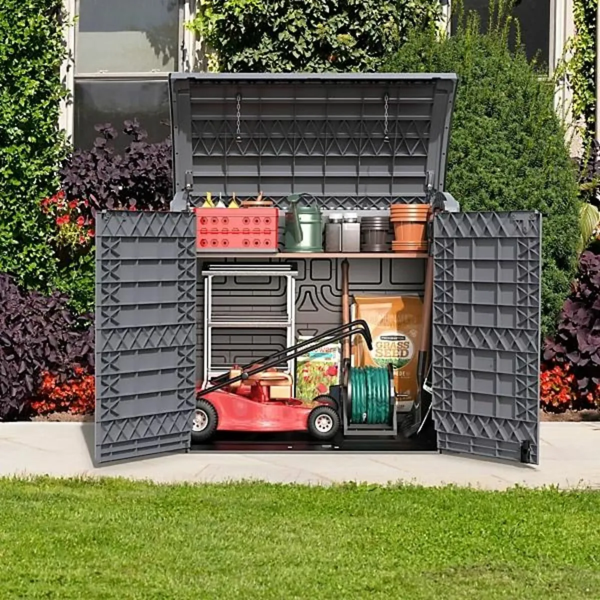 Storeaway 1200Lt Large Patio Shed - Image 1