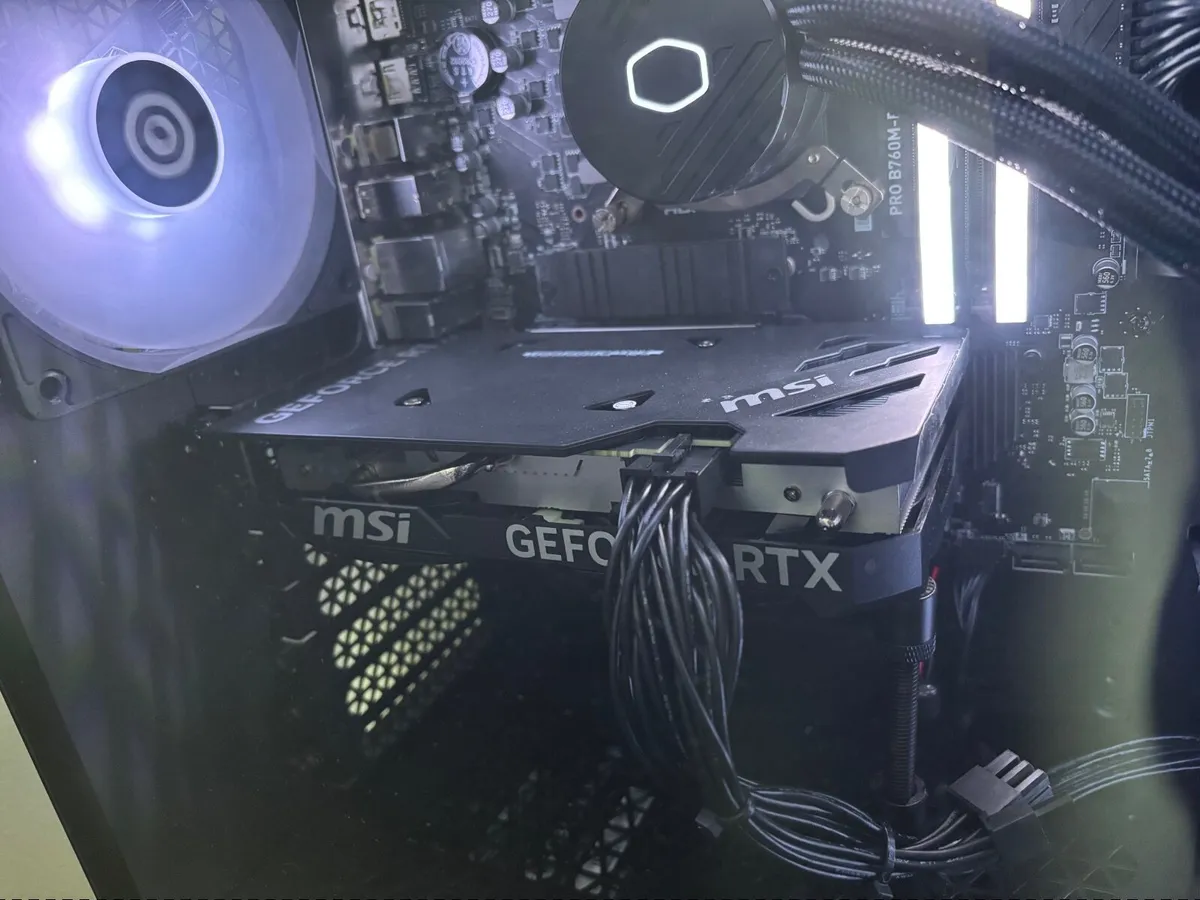 MSI Nvidia Geforce RTX 4060 TI 8GB Graphics Card - Image 1