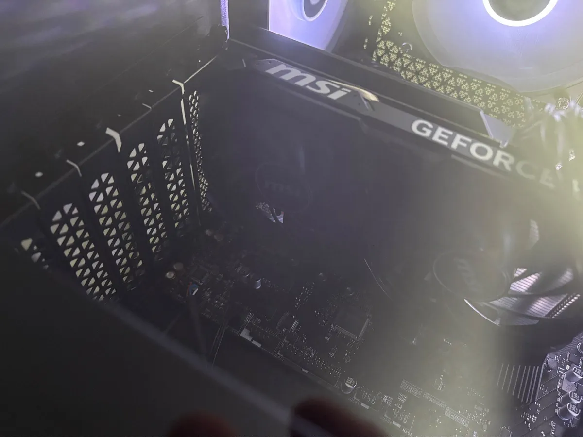 MSI Nvidia Geforce RTX 4060 TI 8GB Graphics Card - Image 2