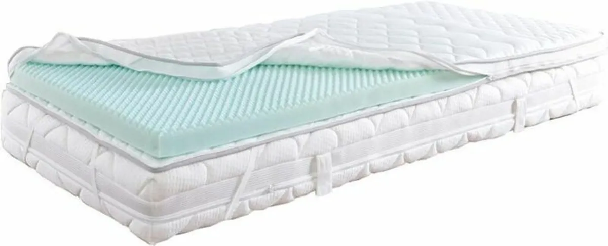 f.a.n. Big Comfort Mattress Topper 160 x 200 cm, H - Image 1