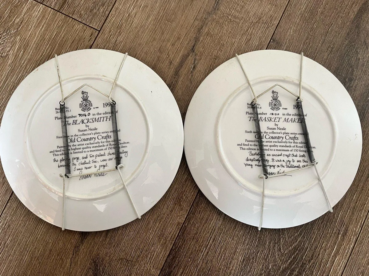 Two antiques plates - Image 4