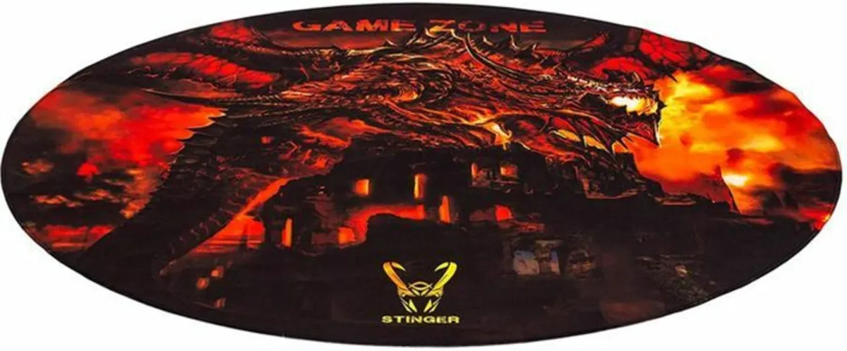 Woxter Stinger Floorpad Red Gaming Mat - Image 1