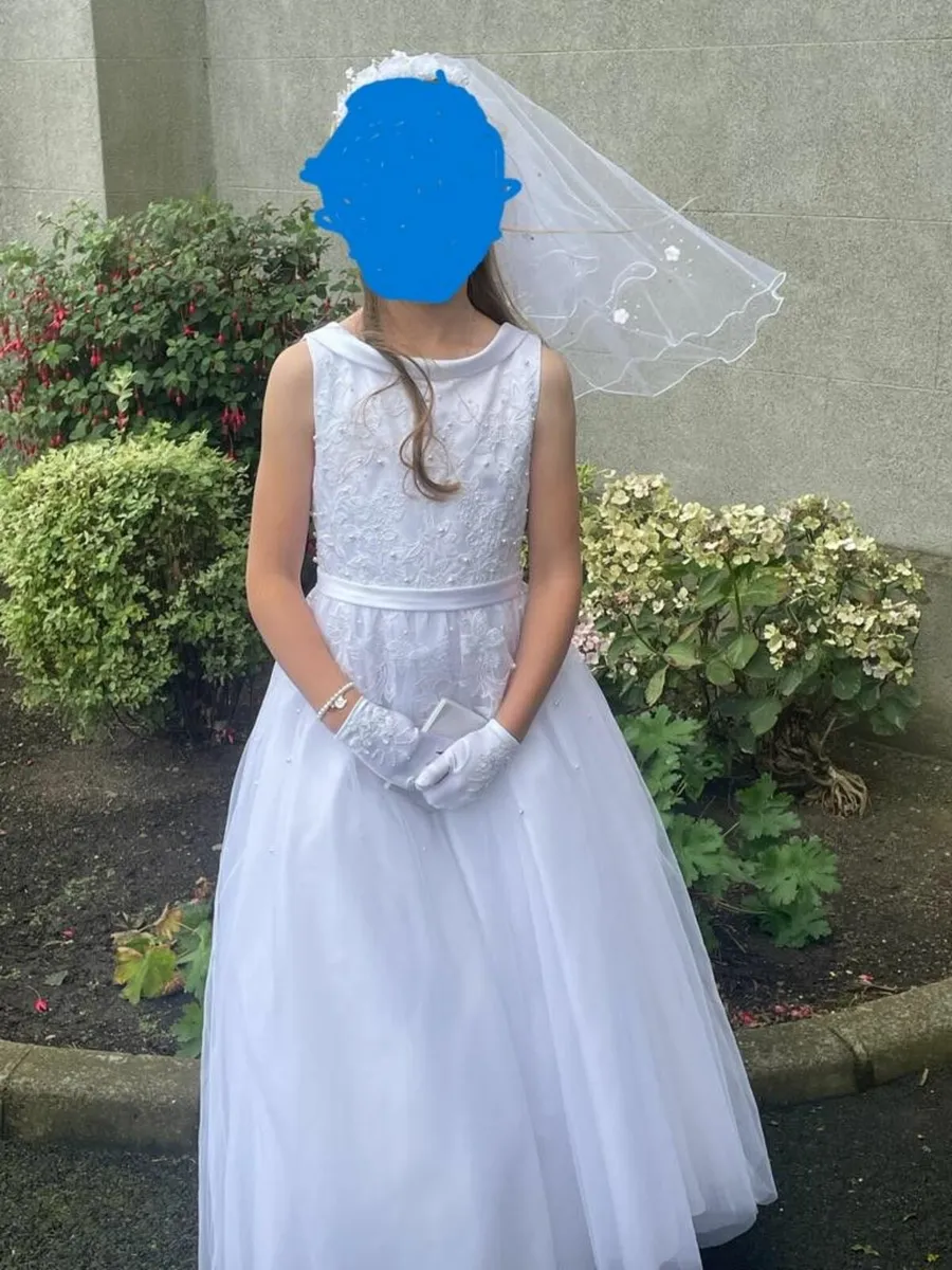 Communion Dress & Accessories - Image 1