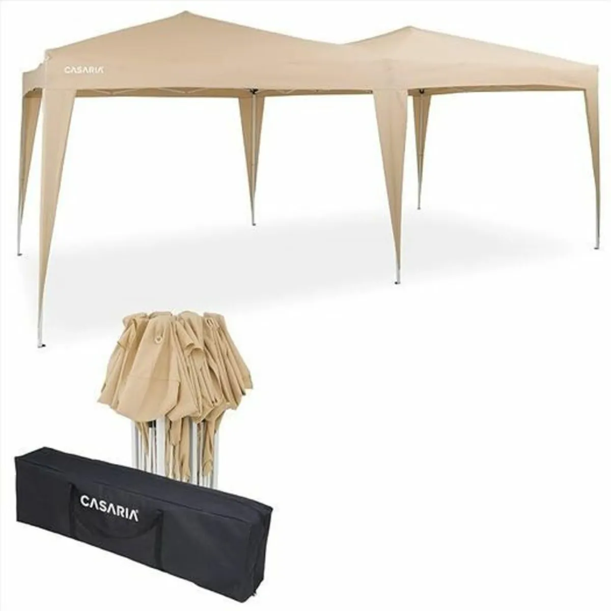 Gazebo 3x6m Pop-Up Folding Pavilion Gazebo Canopy - Image 2