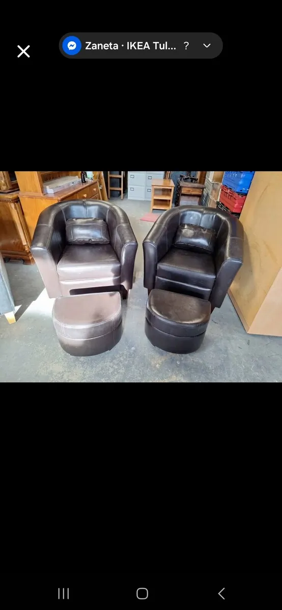 Pair of Tube Chairs(DELIVERY) - Image 2