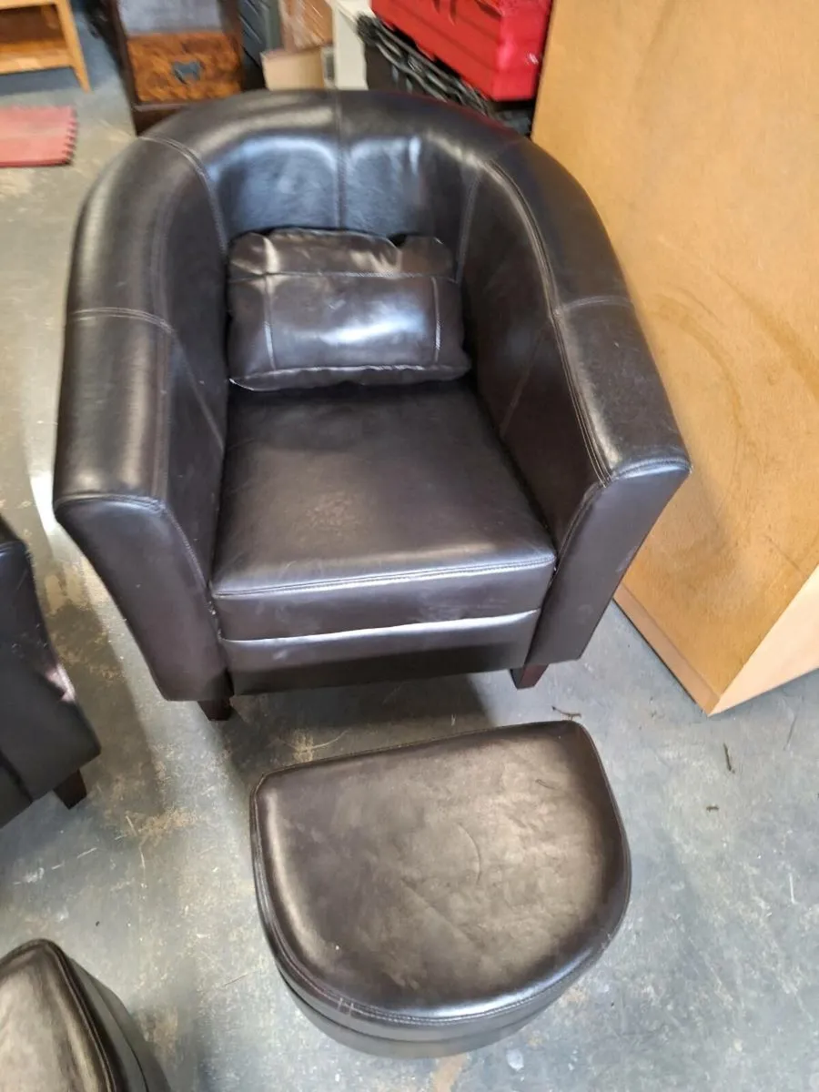 Pair of Tube Chairs(DELIVERY) - Image 3