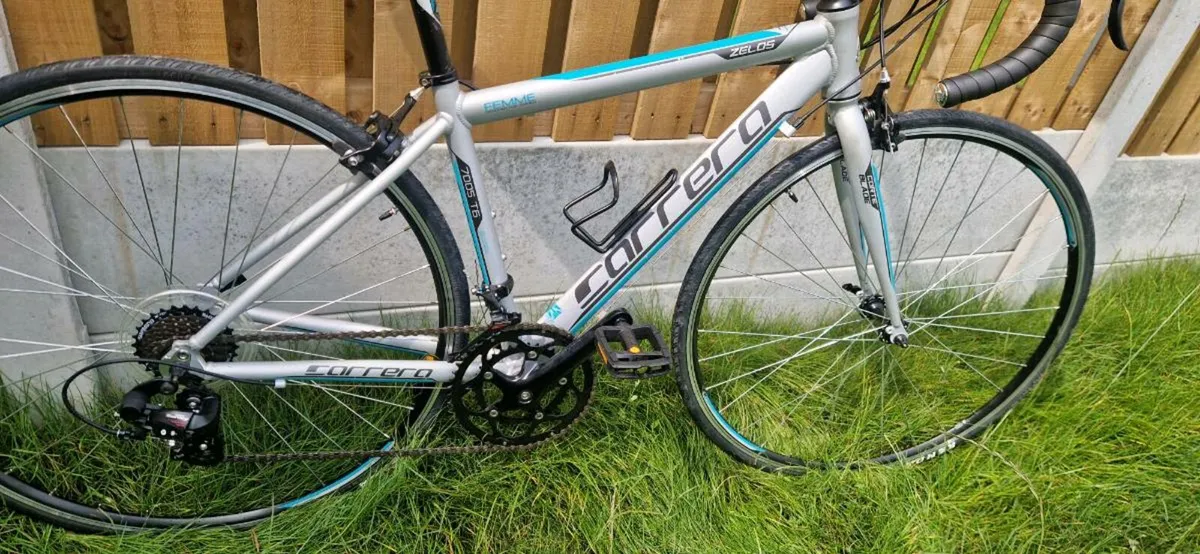 Carrera road bike S/M (serviced)(delivery) - Image 4