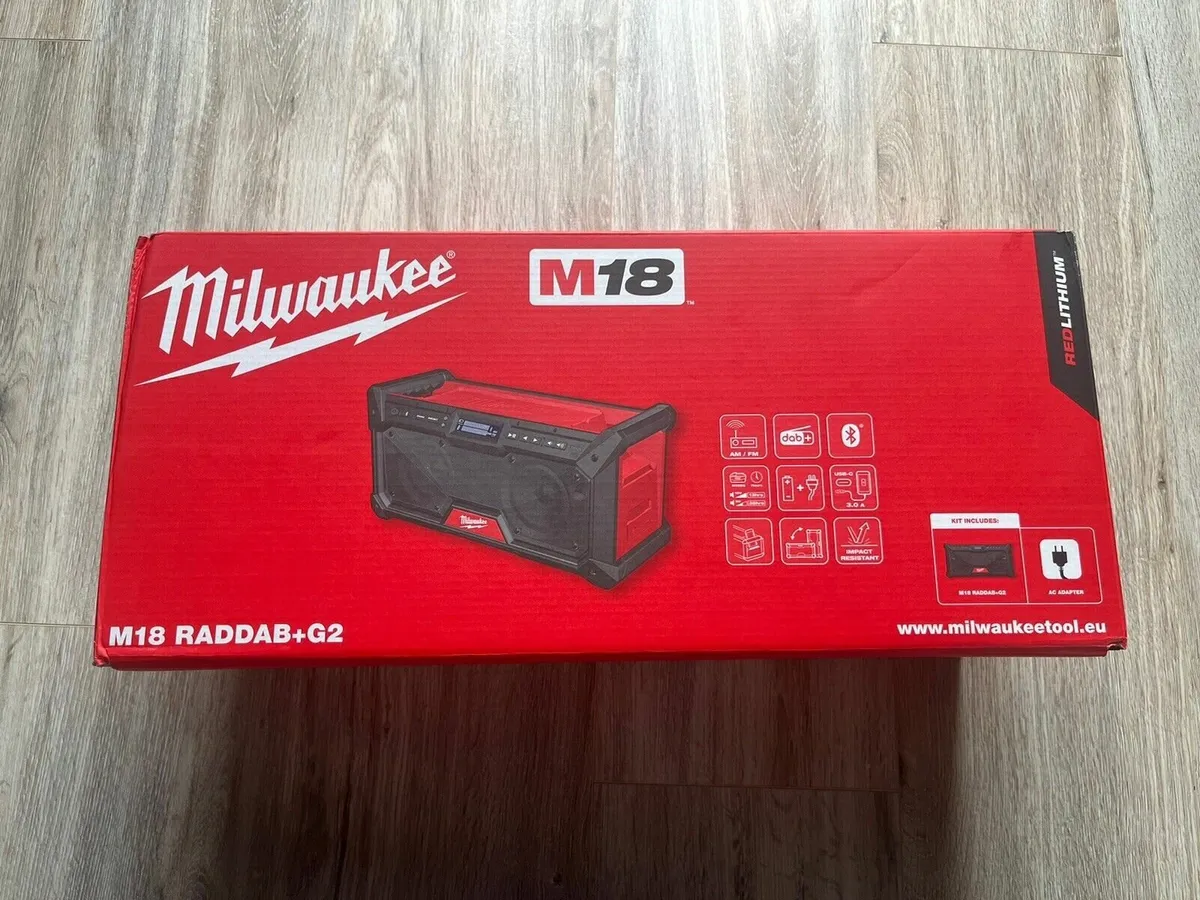 Milwaukee M18 DAB+ Radio Bluetooth Speaker - Image 1