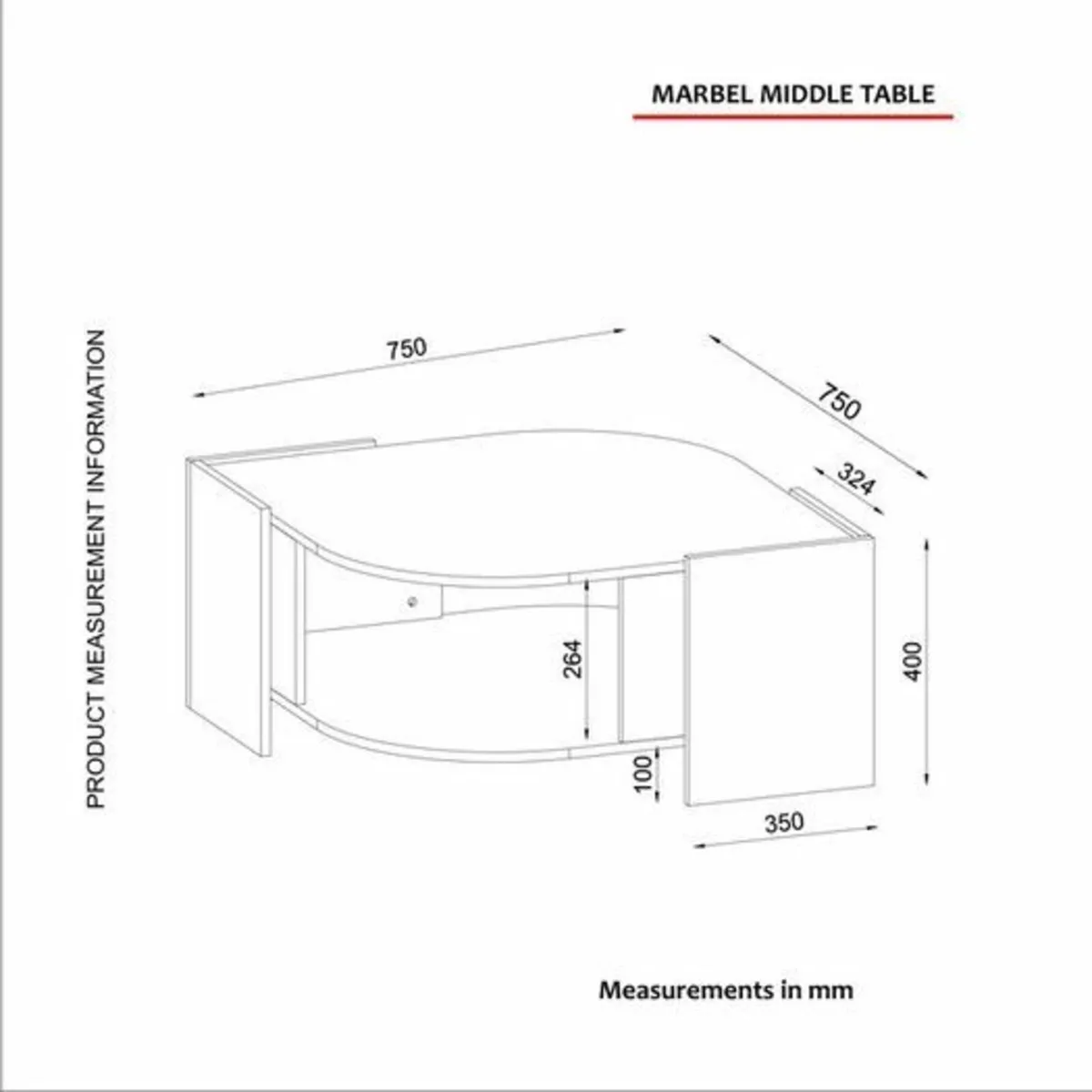 Stevie Coffee Table - Image 3