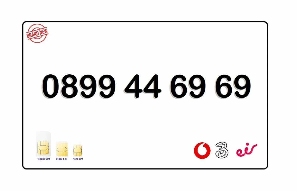 New sim card with easy remember number