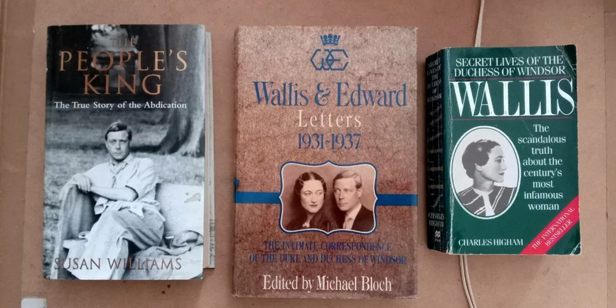 Three Edward VIII and Wallis Simpson Books