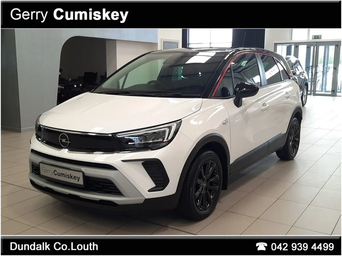 Opel Crossland X 1.2i SC White With Black Roof - Image 3