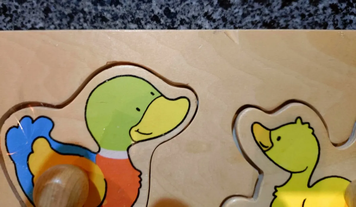 BABY TIMBER JIGSAW (USED). - Image 2