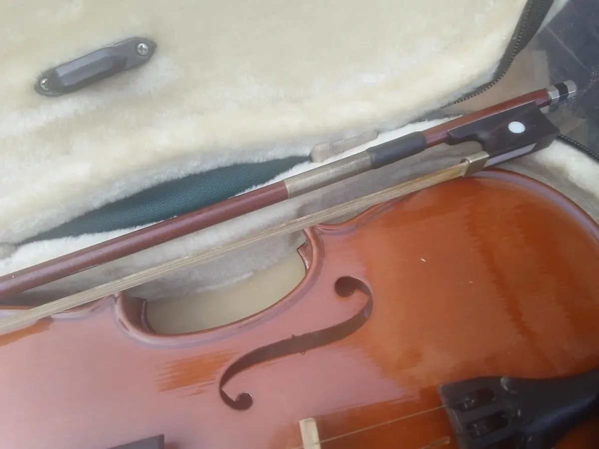 VIOLIN VINTAGE STRADELLA  4/4 MAPLE WOOD AS NEW - Image 4