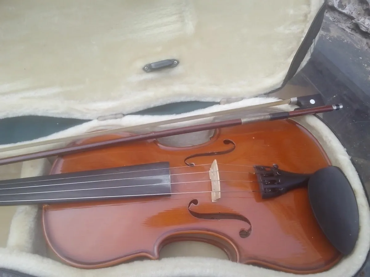 VIOLIN VINTAGE STRADELLA  4/4 MAPLE WOOD AS NEW - Image 1