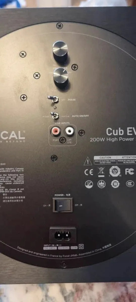 Focal CUB EVO ACTIVE SUBWOOFER - Image 4