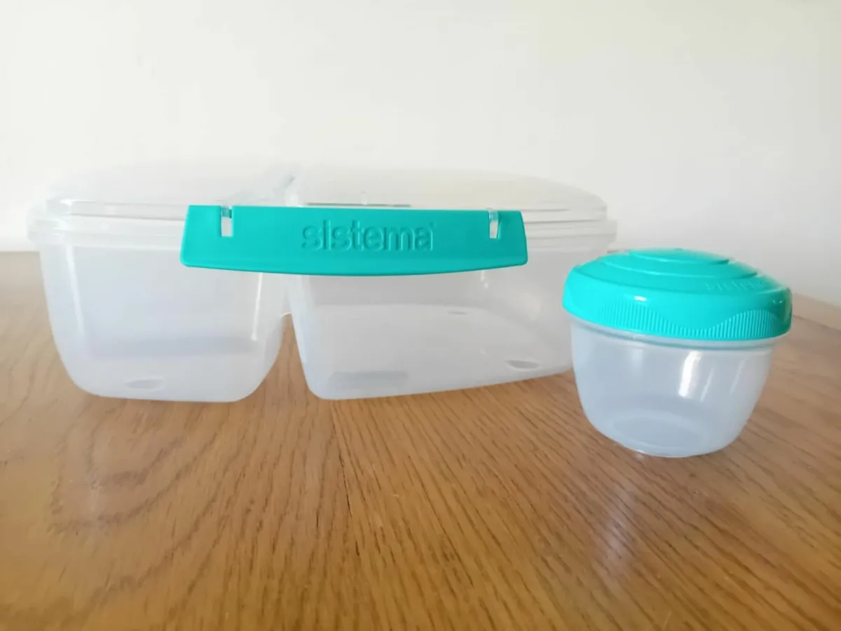 Sistema Lunch Box with Yougurt Pot