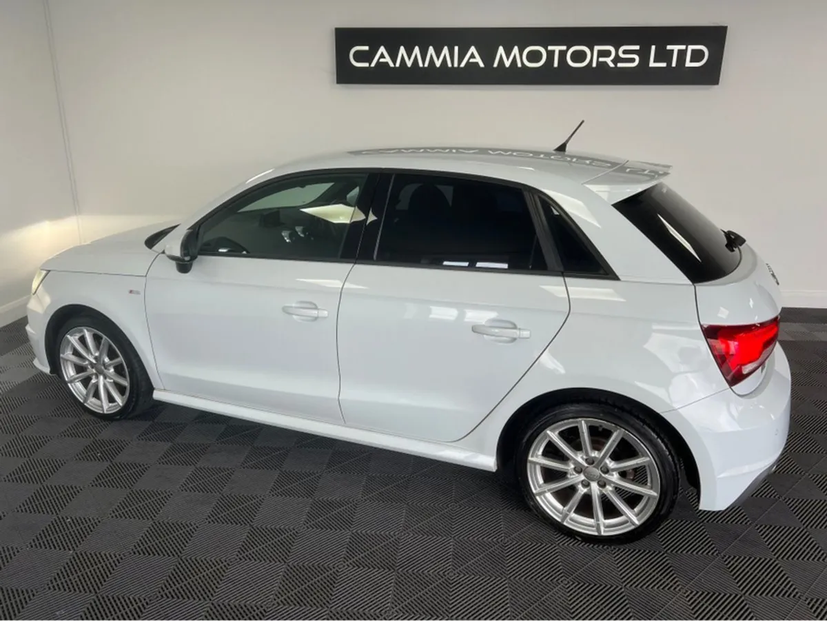 Audi A1  audi A1  white   s-line   automatic   re - Image 2