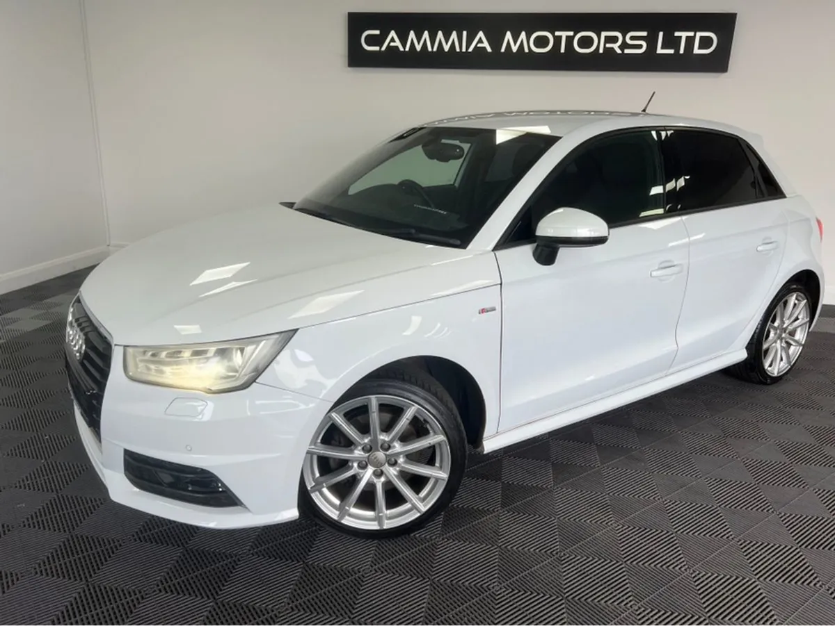 Audi A1  audi A1  white   s-line   automatic   re - Image 3