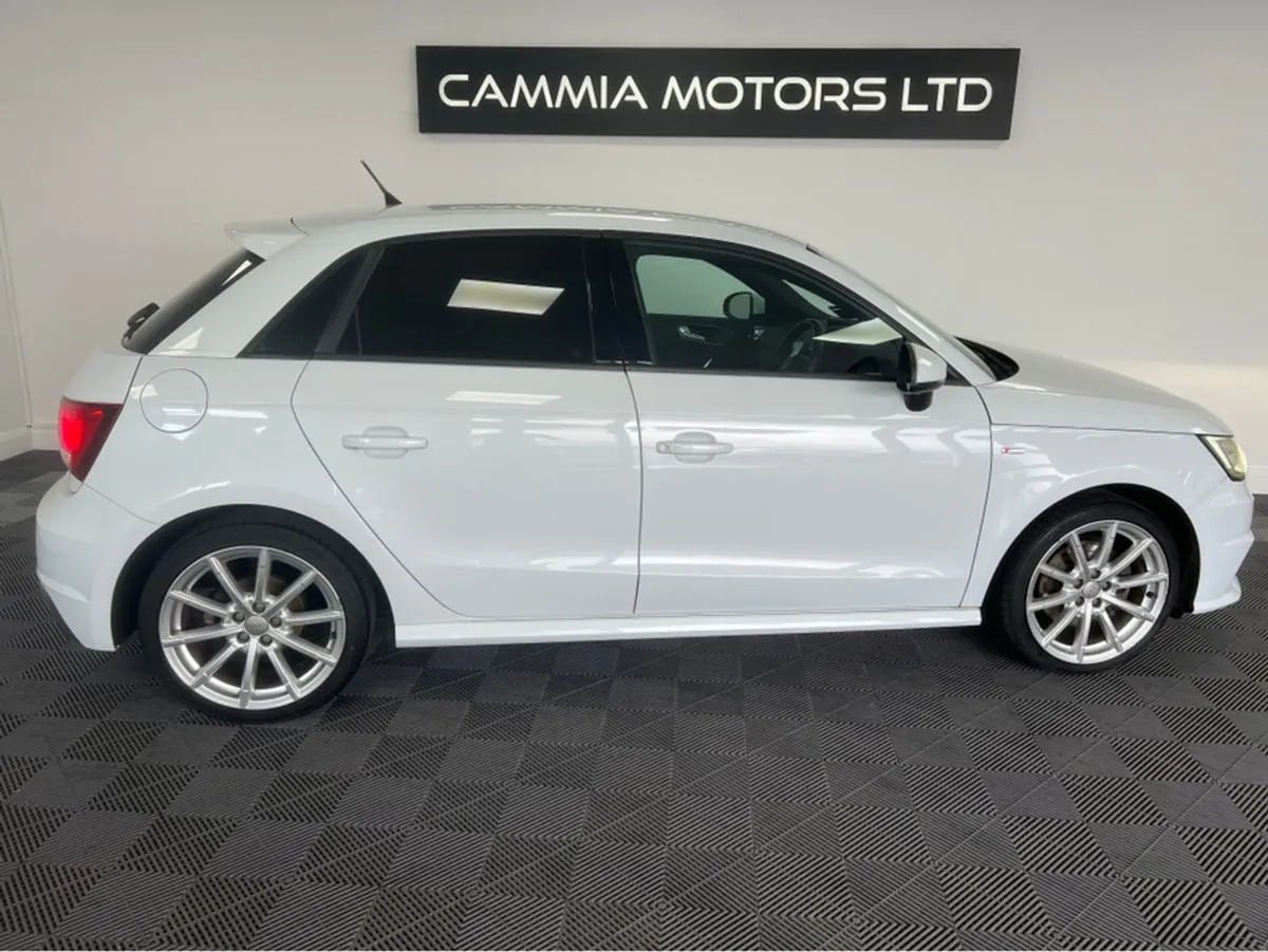 Audi A1  audi A1  white   s-line   automatic   re - Image 4
