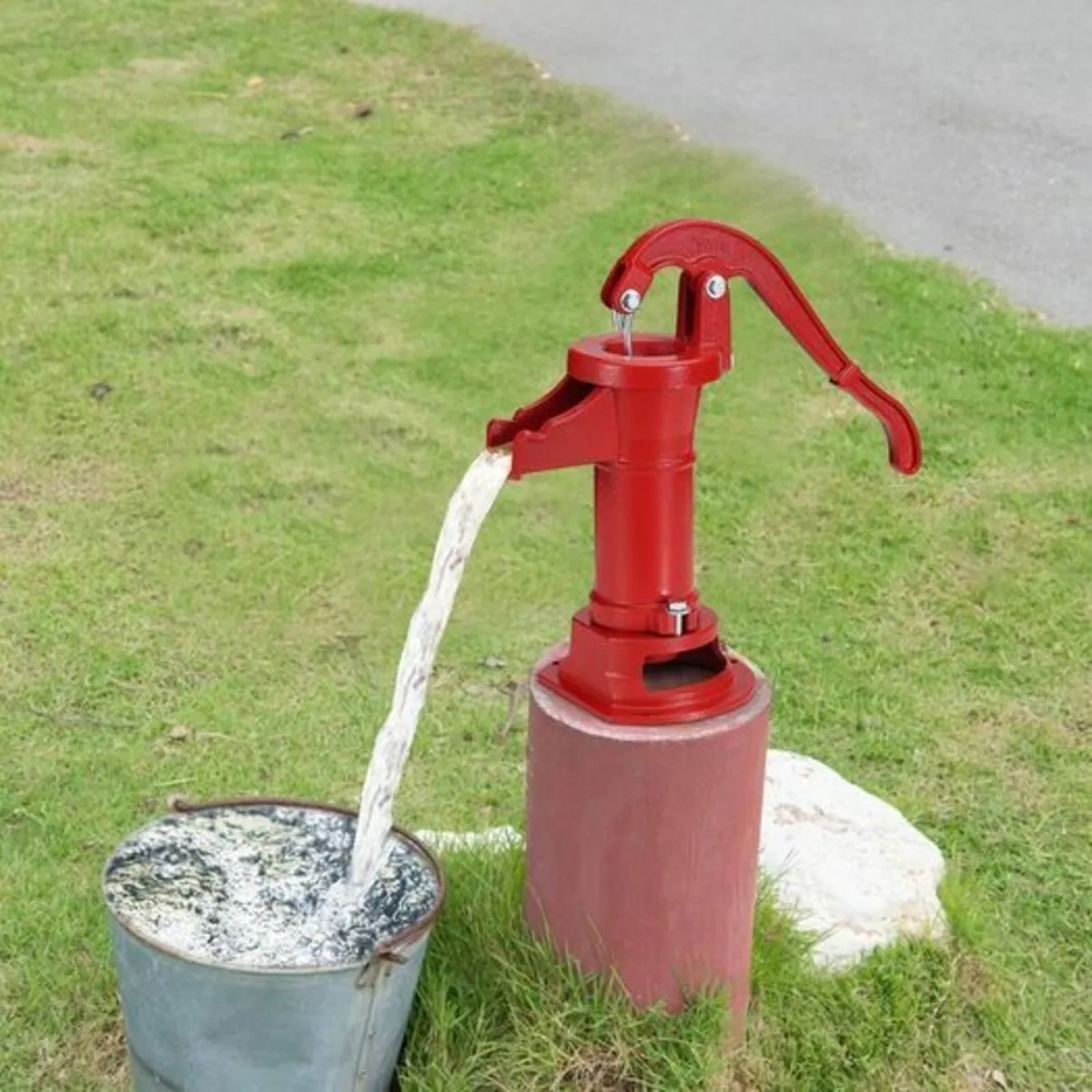 Antique Well Hand Pitcher Pump, 25 ft Maximum Lift - Image 2