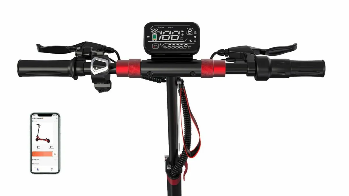 RCB RE24 Fat Tire Electric Scooter - Image 4