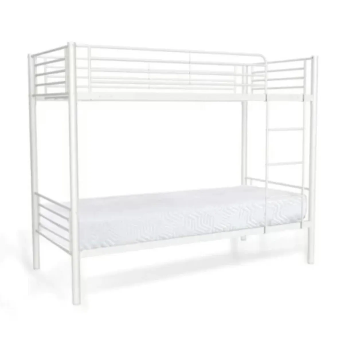 White metal single Bunkbeds - Image 4