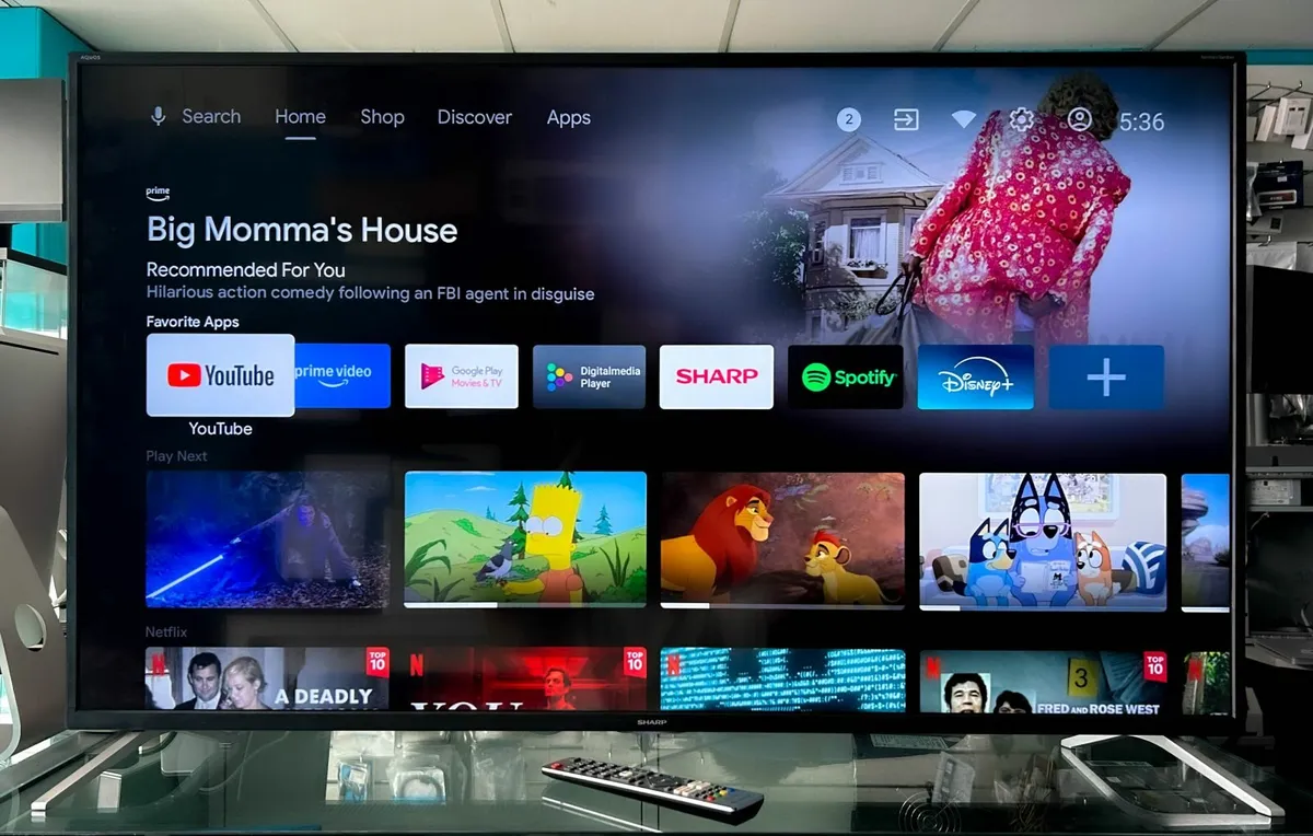 Sharp 50BL2IA 50" 4K Ultra HD Smart LED TV - Image 1