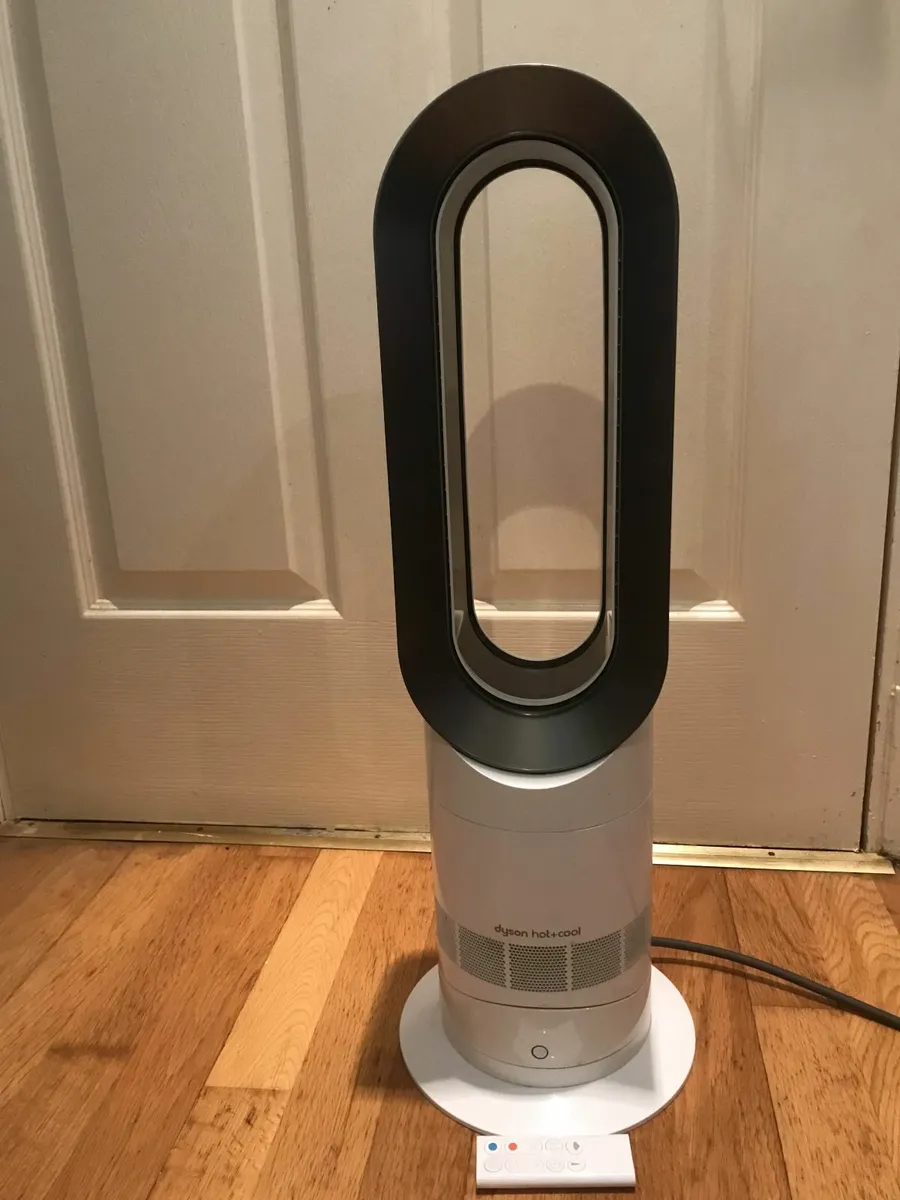 Dyson Hot+Cool™ Jet Focus AM09 fan heater (white) - Image 4