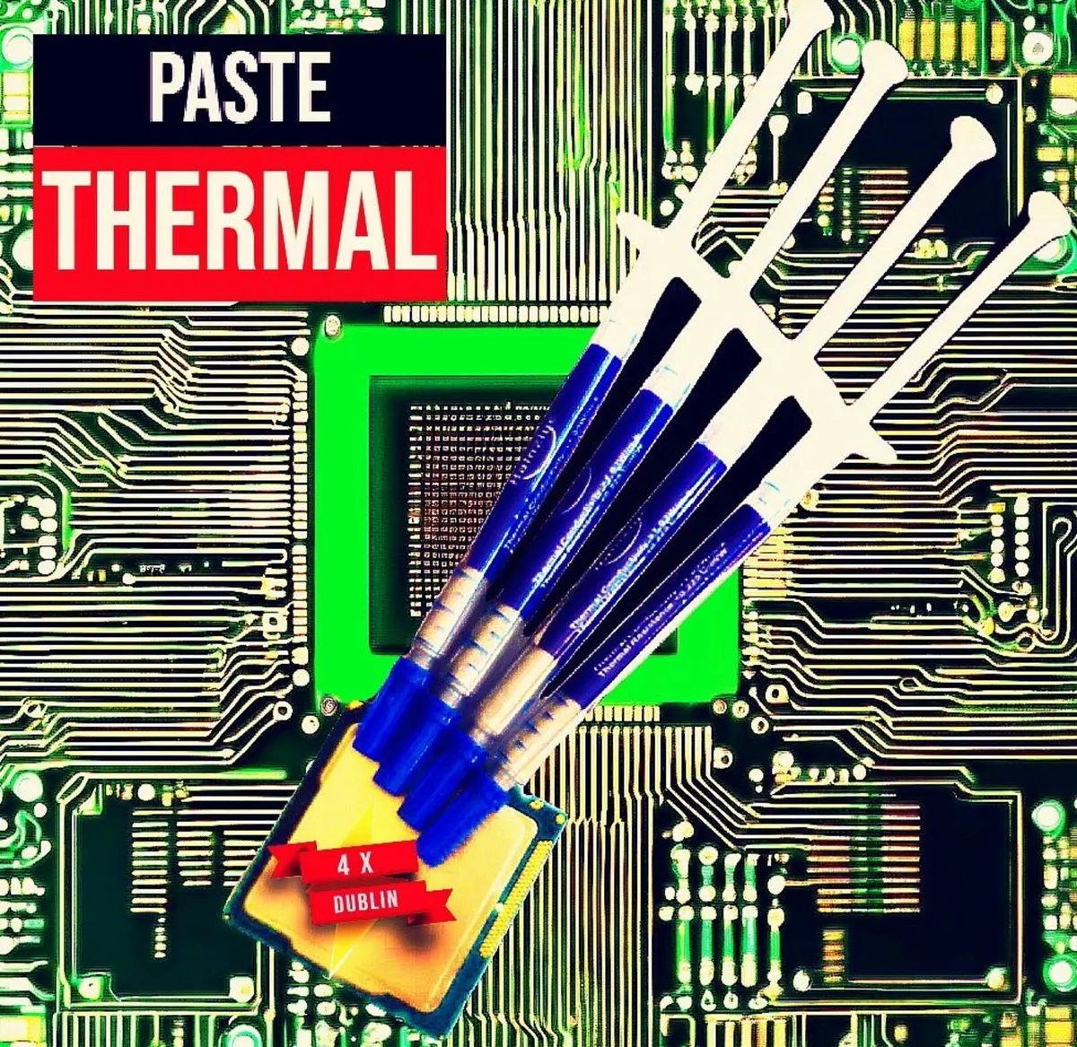 4 X Paste Silicone Grease Compound Carbon for PC C - Image 2