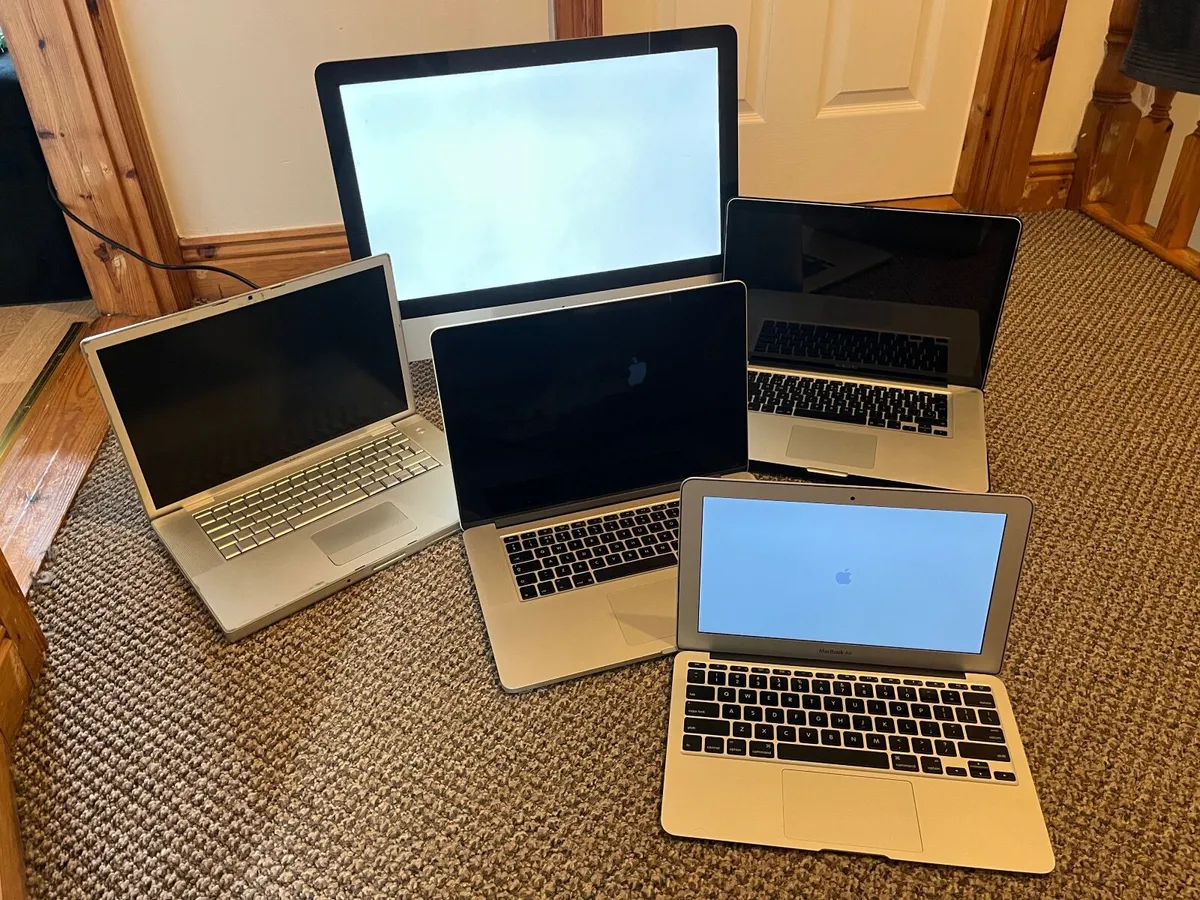 Lot of 5 Apple Devices For Repair or Parts - Image 1