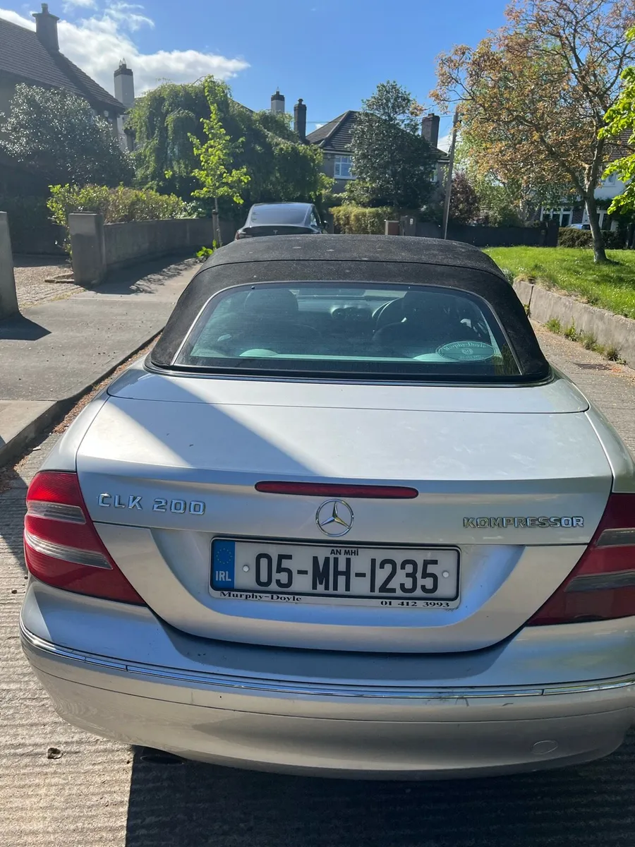 Merc CLk 200 elegance softop - Image 1
