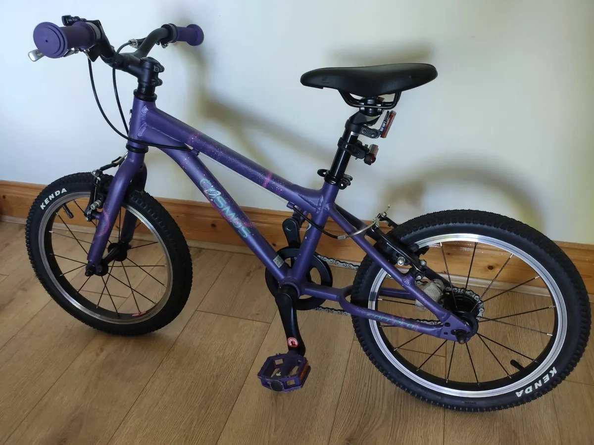 Carrera Cosmos Kids Bike 16" Wheel - Purple - Image 1
