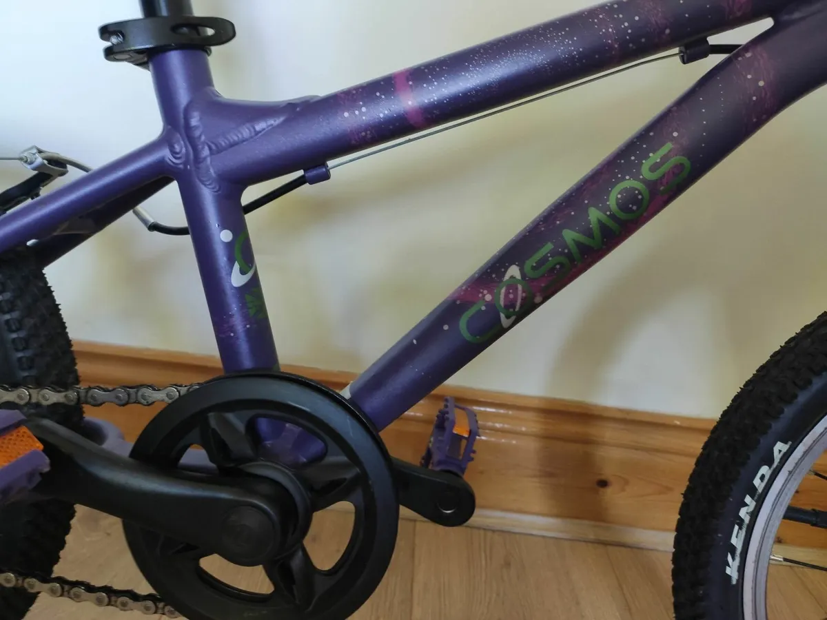 Carrera Cosmos Kids Bike 16" Wheel - Purple - Image 2