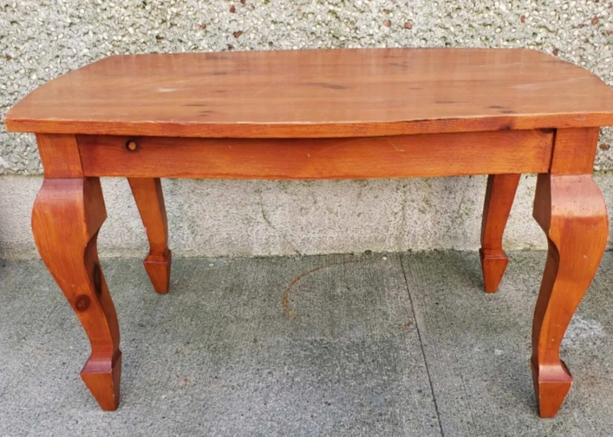 Oak coffee table
