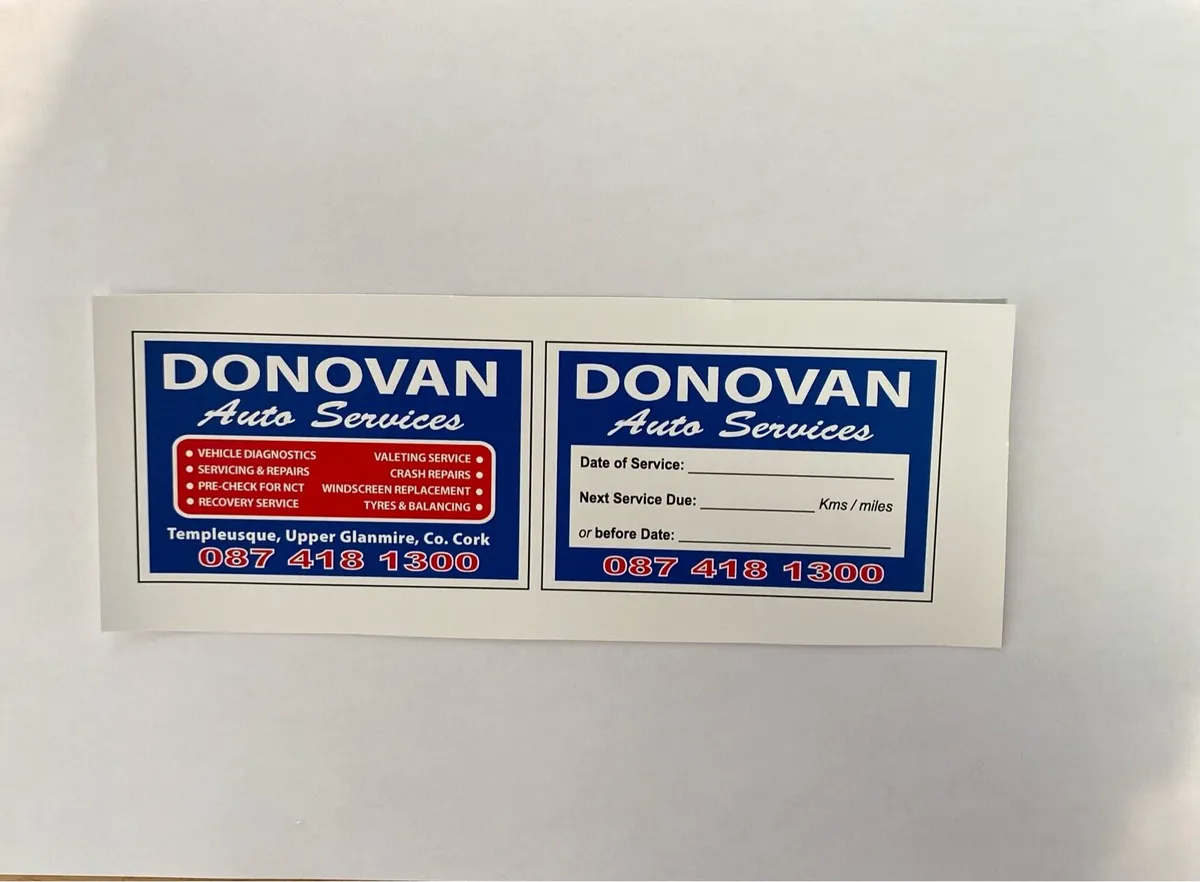 Car service wallets - Image 2