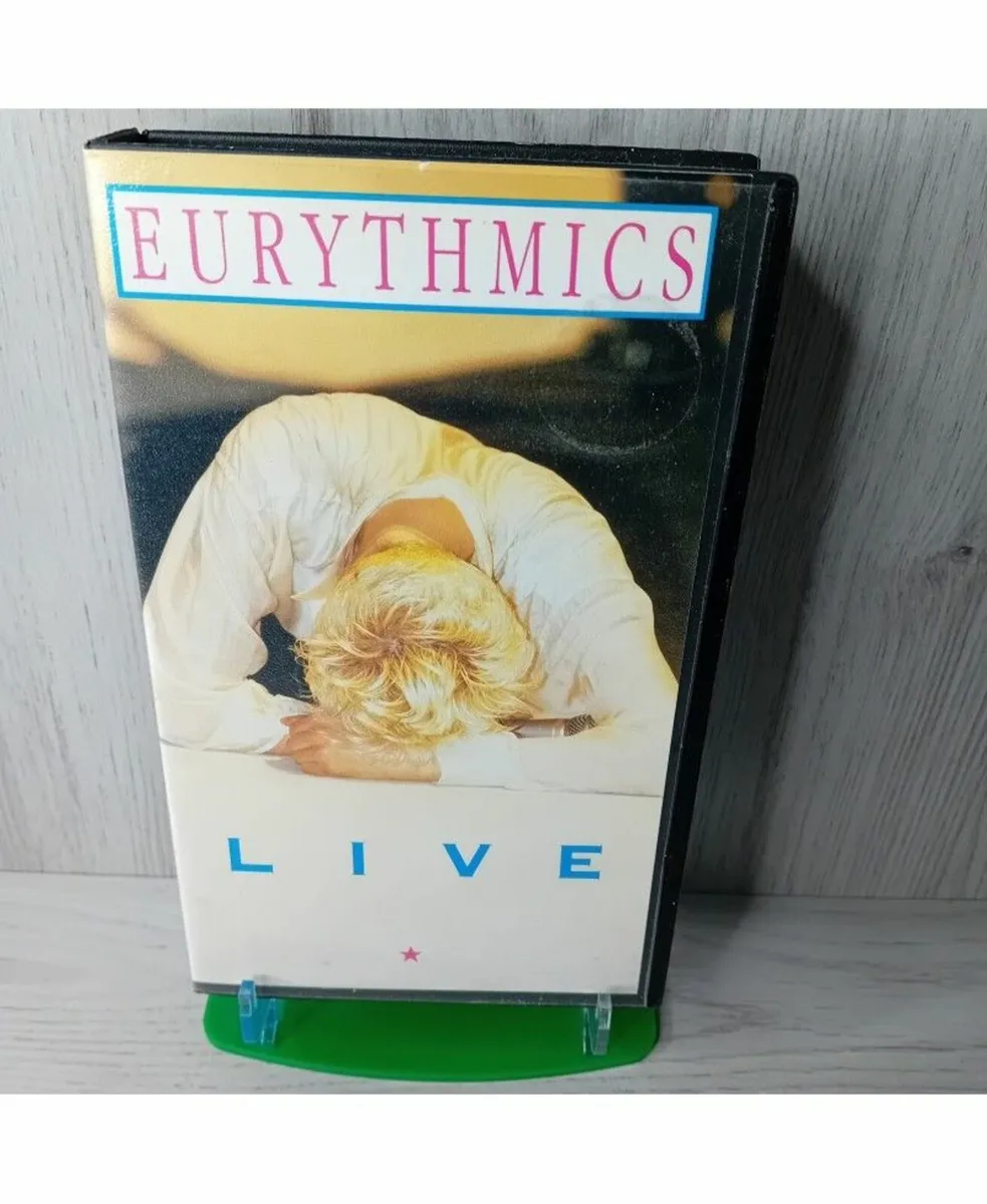 EURYTHMICS LIVE VHS TAPE - RARE RETRO 1987