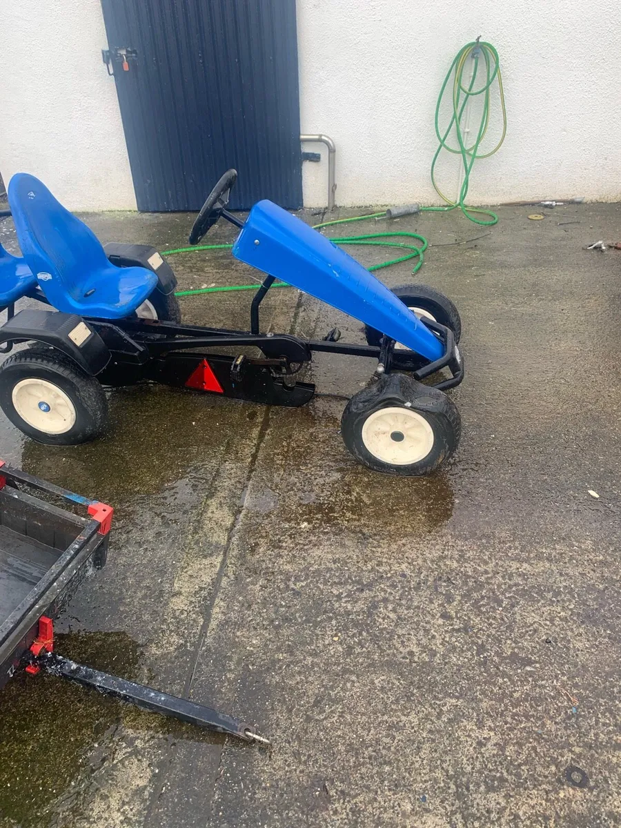 Berg go cart and trailer - Image 1
