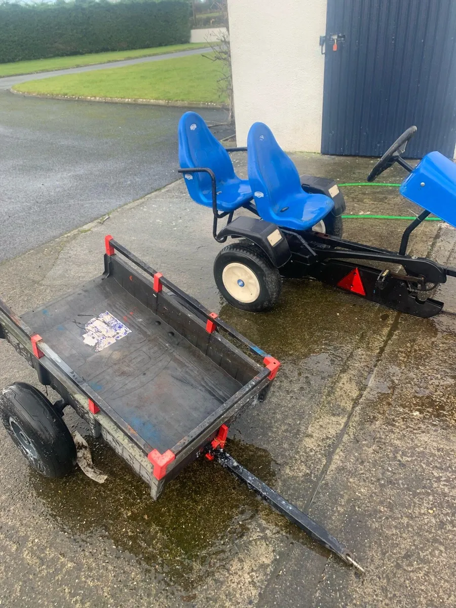 Berg go cart and trailer - Image 2