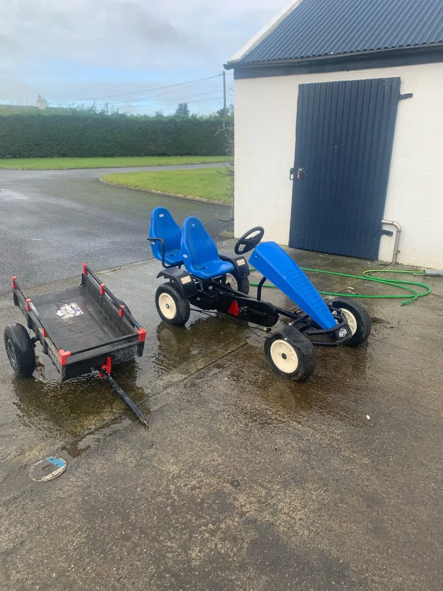 Berg go cart and trailer - Image 4