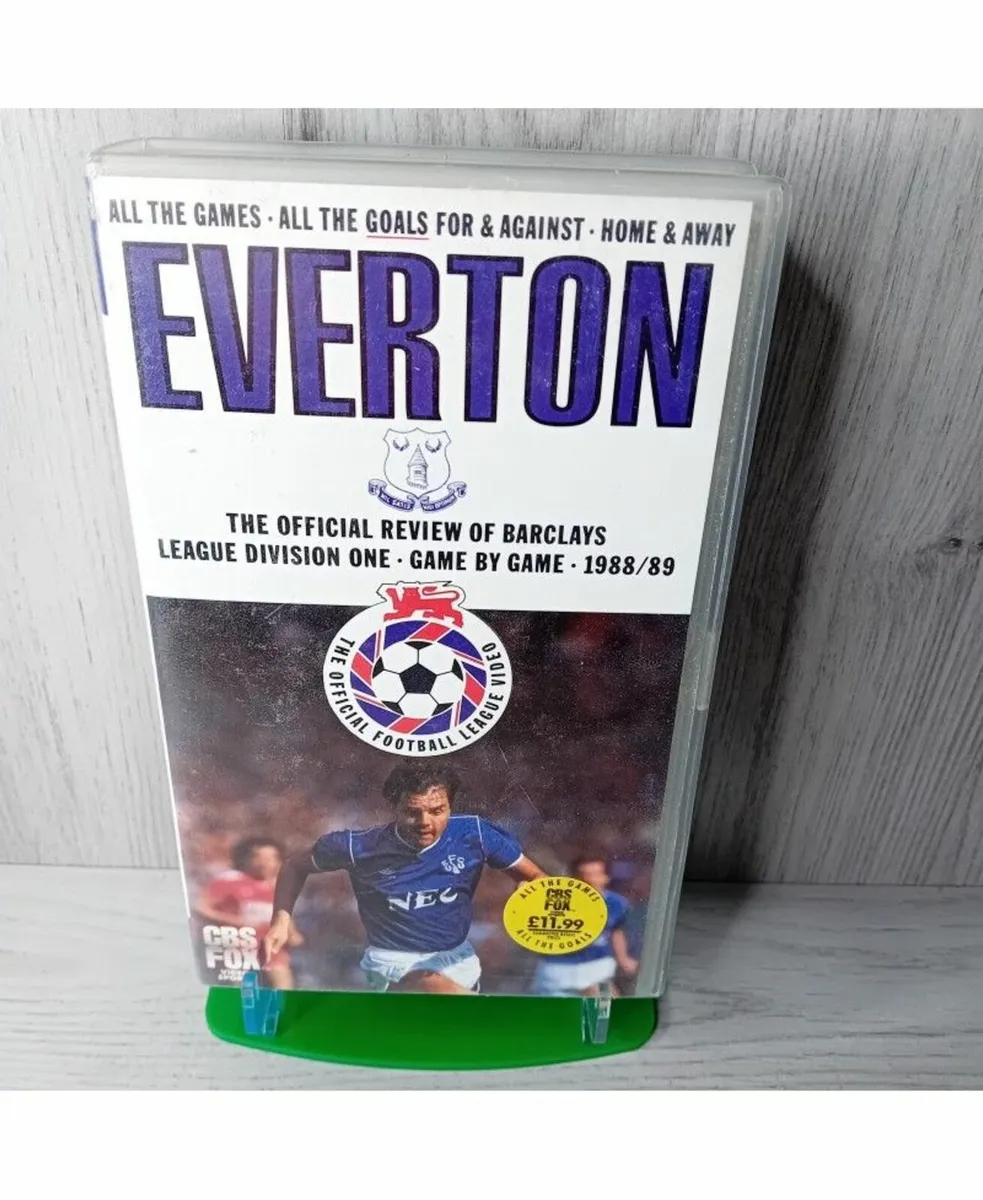 EVERTON OFFICIAL REVIEW 1988 LEAGUE ONE VHS - Image 2