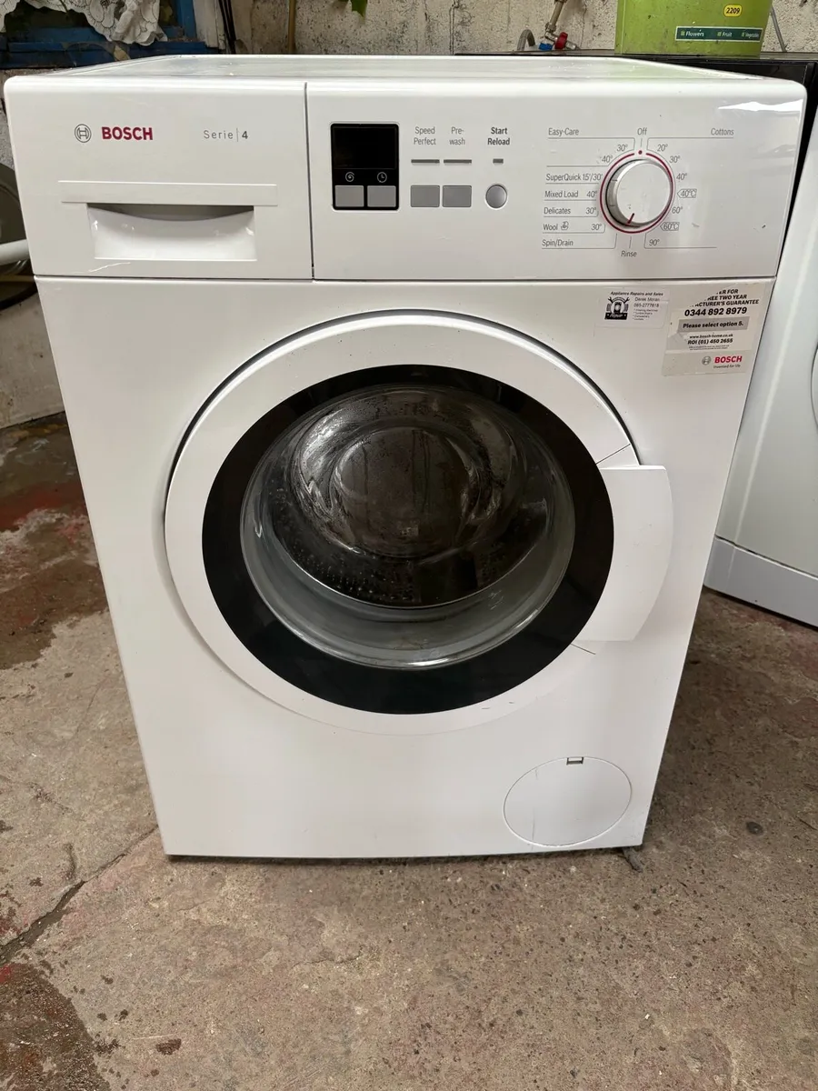 Bosch Washing Machine 8kg Drum