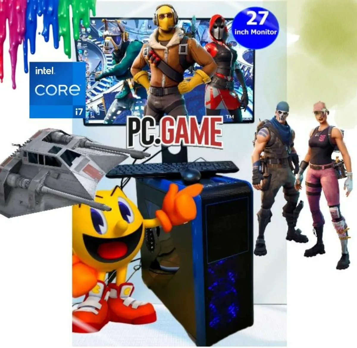 PC GAMING COMPUTER MONITOR 1 TB SSD - Image 1