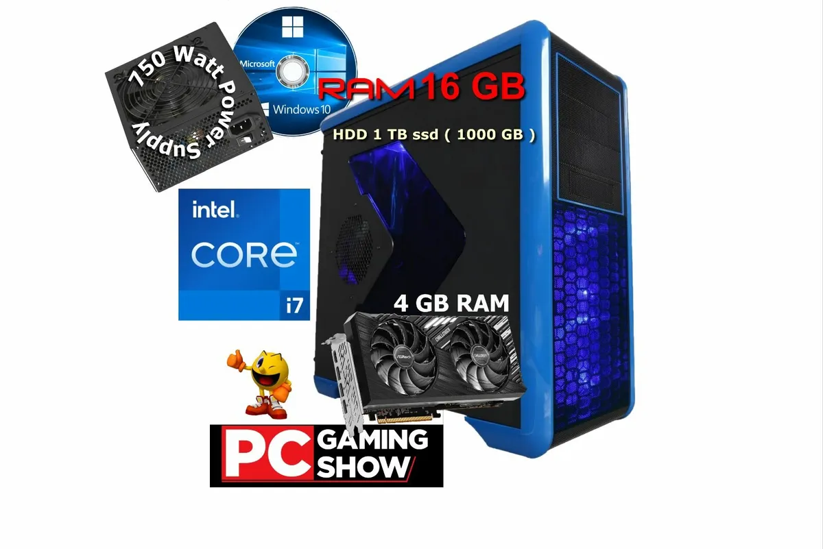 PC GAMING COMPUTER MONITOR 1 TB SSD - Image 2