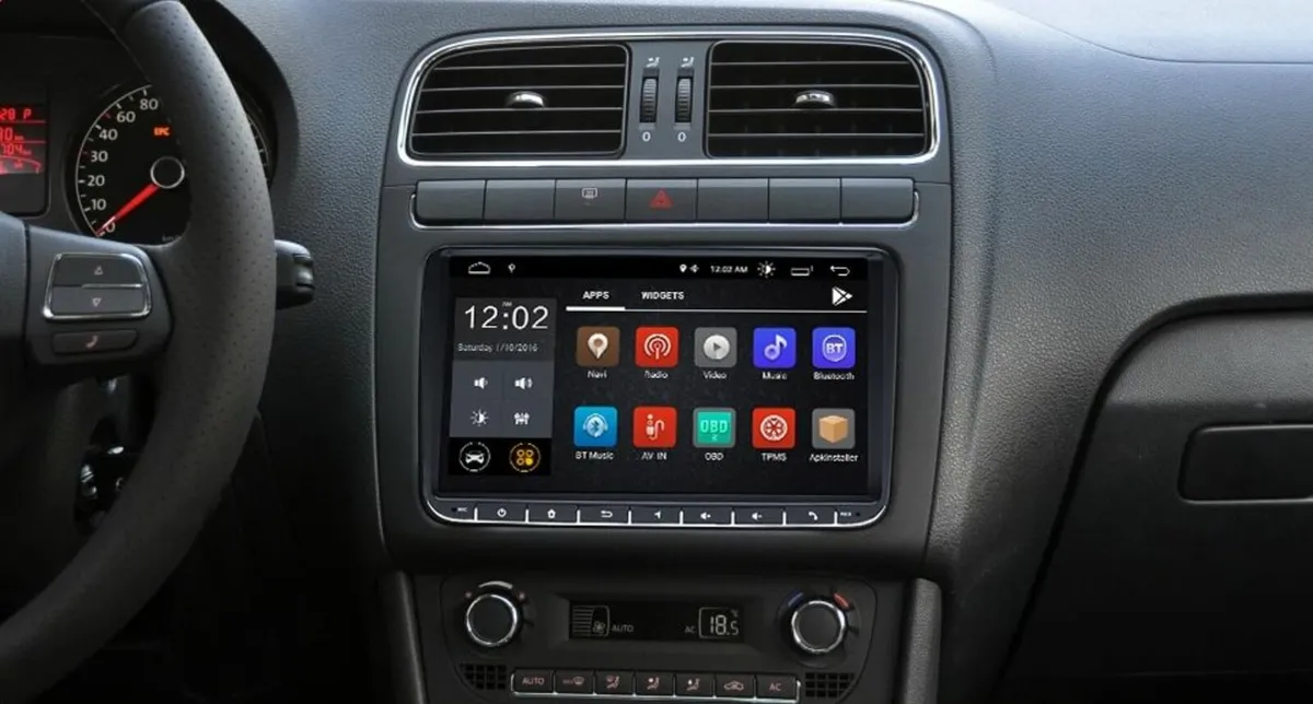 9" VW Android radio for Caddy Golf Passat T5/T6 - Image 1