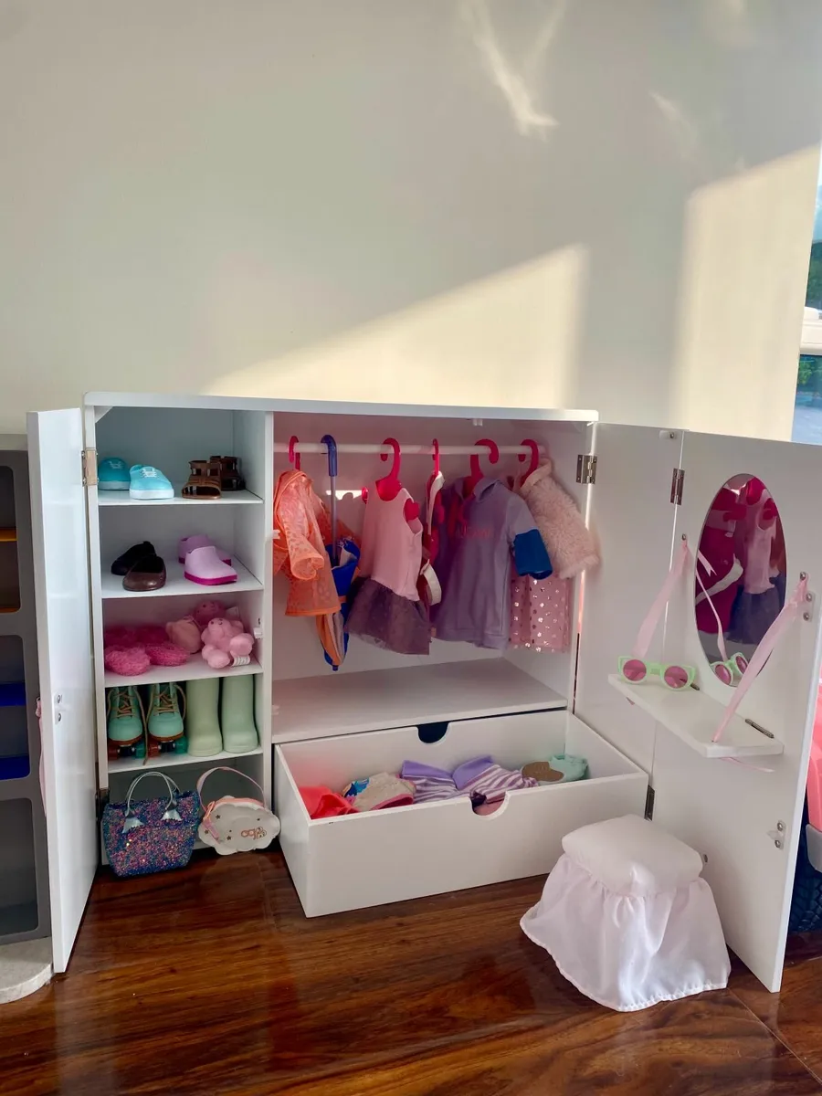 Our Generation Bunkbeds and Wardrobe - Image 1