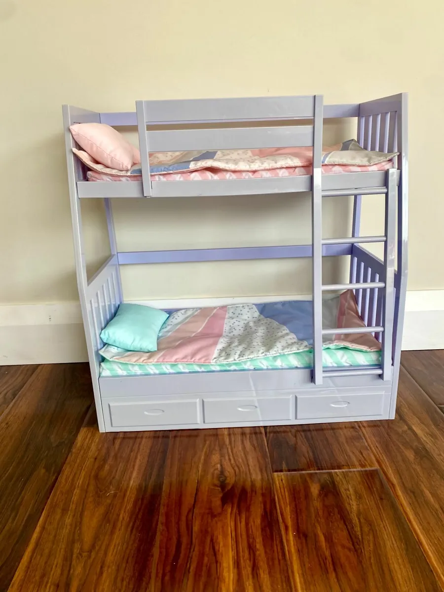 Our Generation Bunkbeds and Wardrobe - Image 2