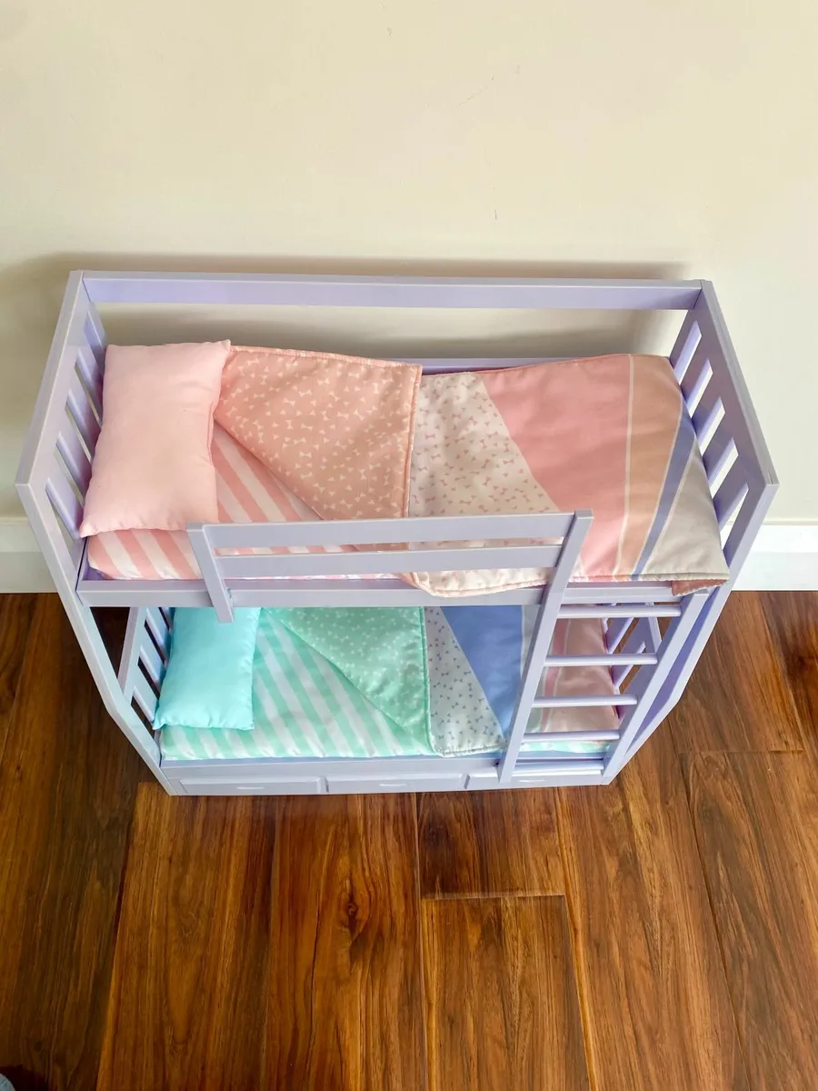 Our Generation Bunkbeds and Wardrobe - Image 4