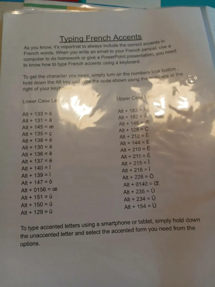 Junior Cert - French Notes - Image 3