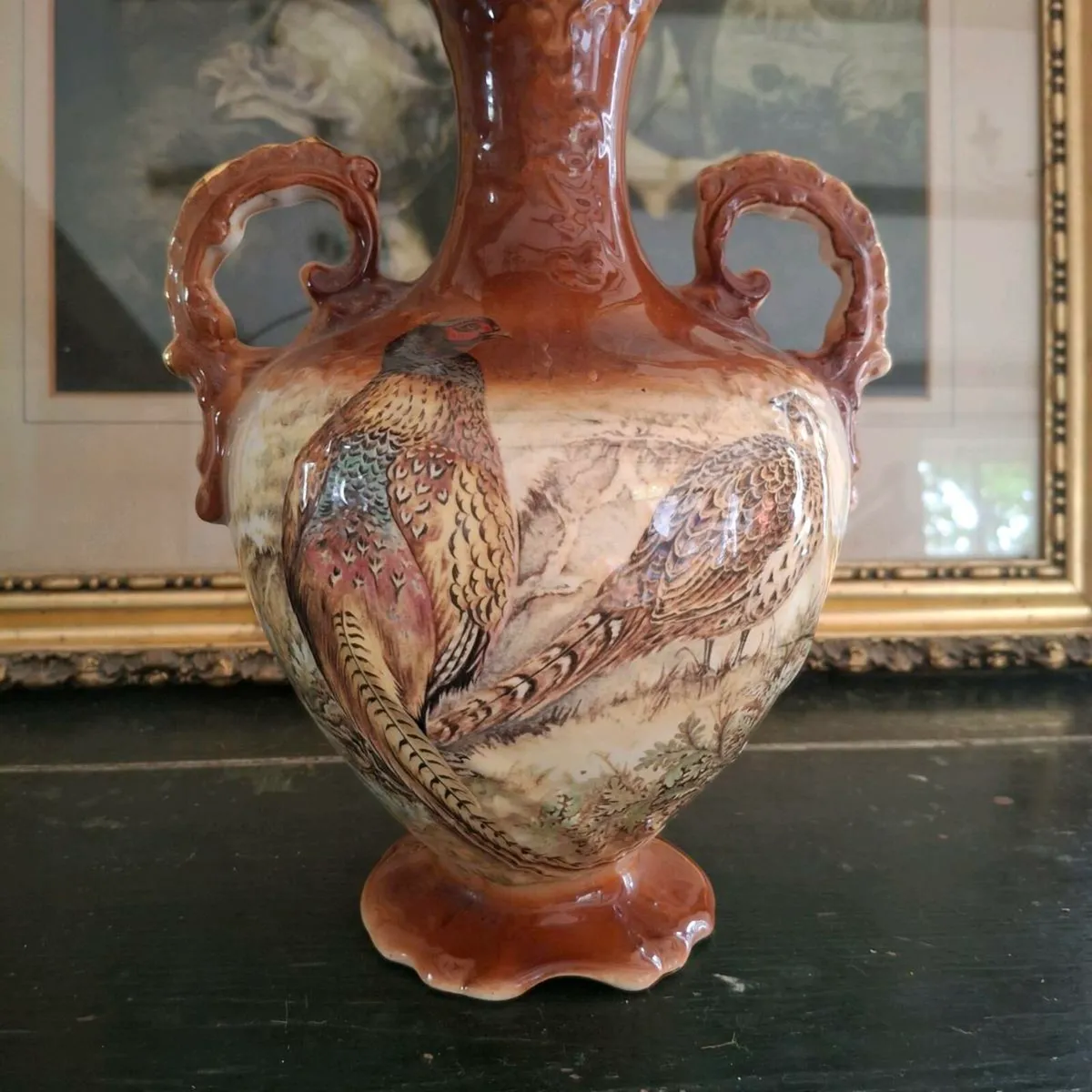 Staffordshire Pottery Vase - Image 3